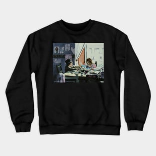 Two Budding Artists Crewneck Sweatshirt